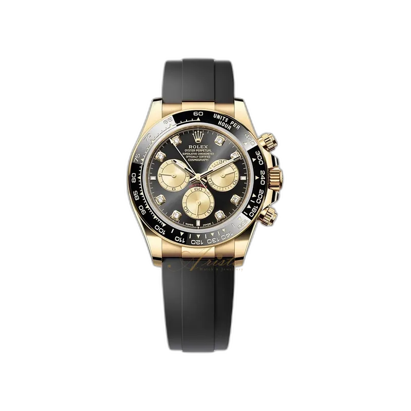Rolex Cosmograph Daytona Yellow Gold Ceramic Chronograph Watch