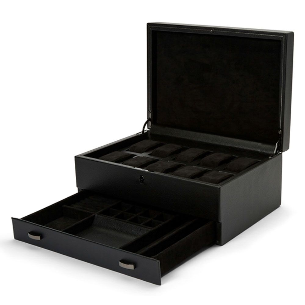 British Racing 10 Piece with Drawer Watch Box