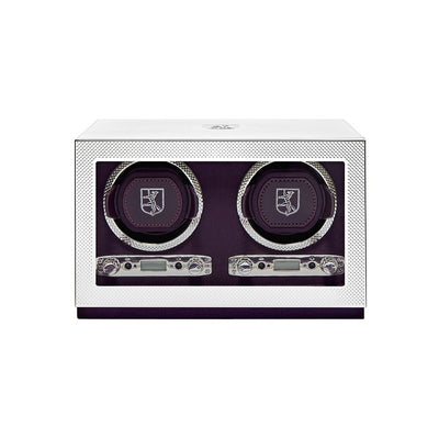 190 Anniversary Silver Double Programmable Watch Winder