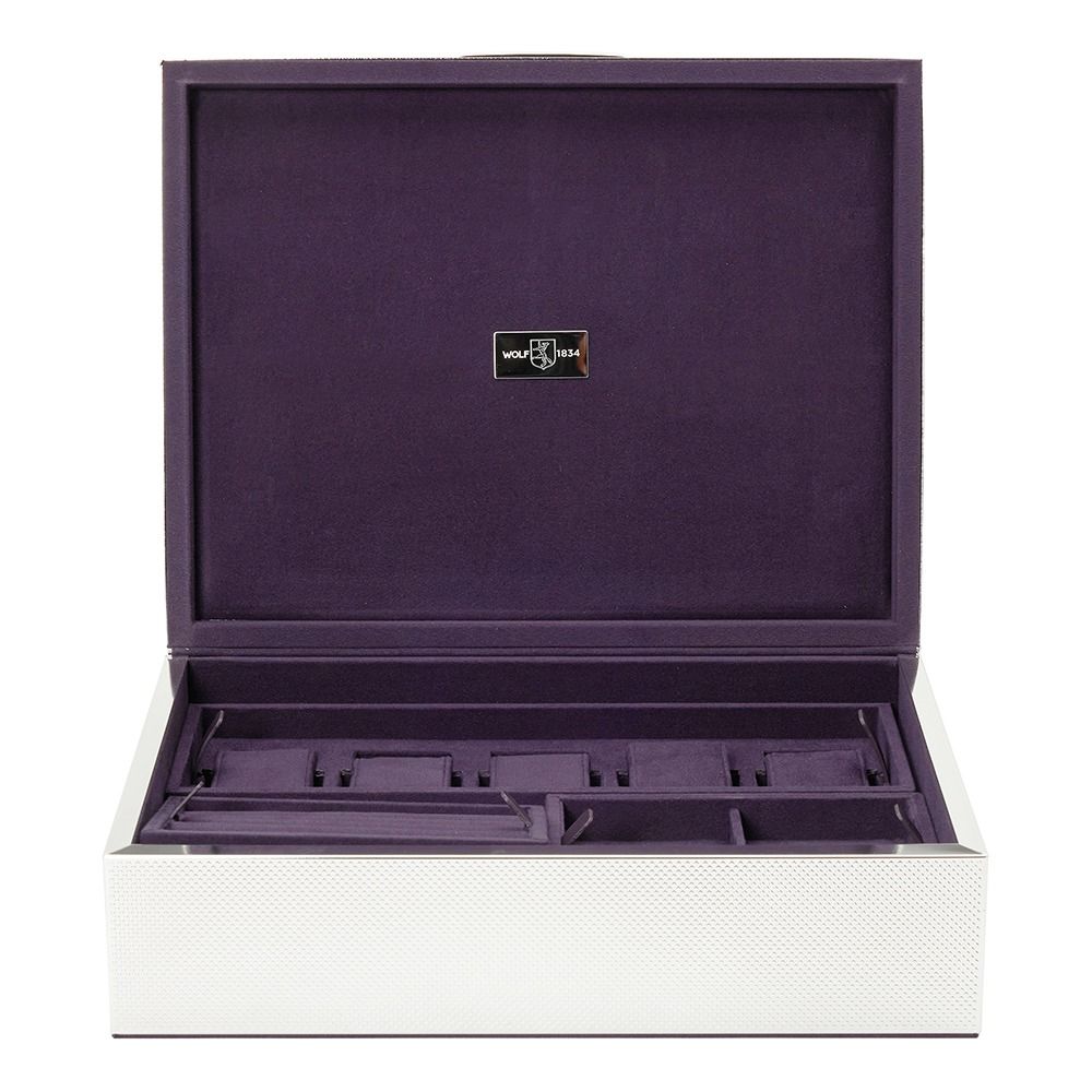 Silver Watch, Jewellery and Legacy Box