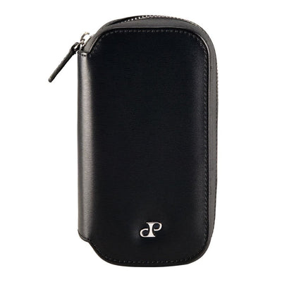 Philipp 2 Piece Watch Zip Case - Black