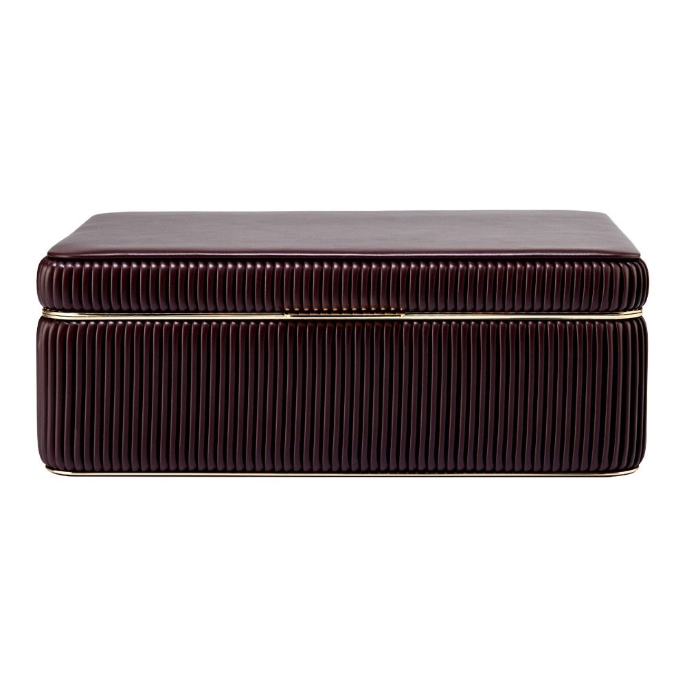 Bella Medium Jewellery Box – Bordeaux