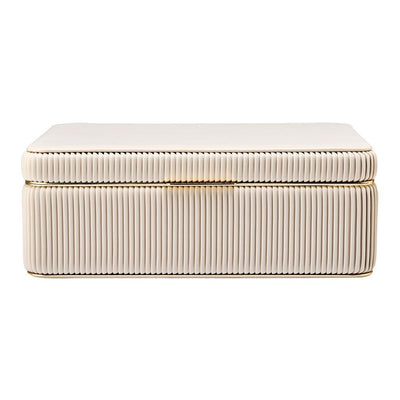 Bella Medium Jewellery Box – Bone