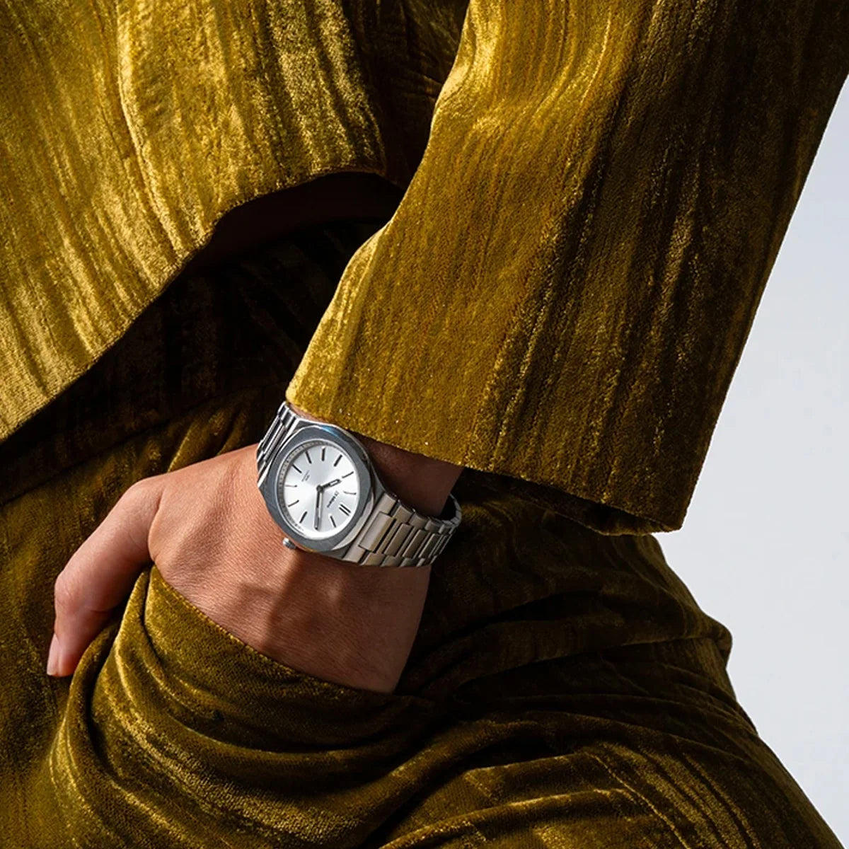 Ultra Thin Silver Mellow 34mm UHBL01