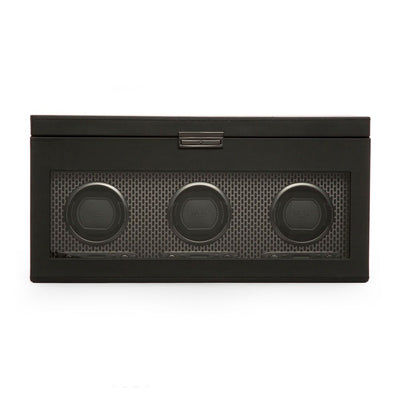 Axis Triple Watch Winder With Storage