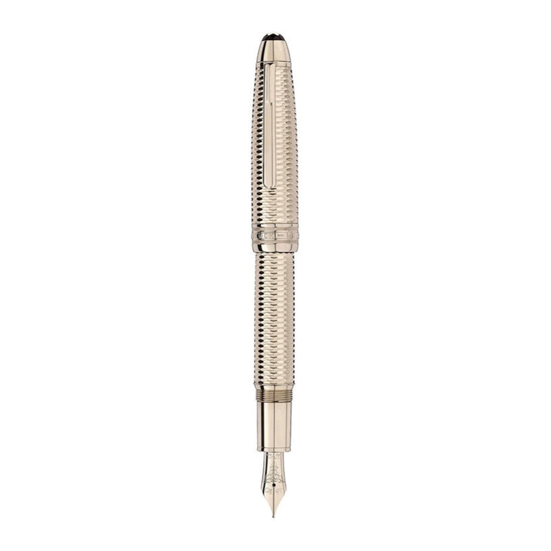 Montblanc | Meisterstuck Geometry Solitaire Champagne Gold LeGrand Fountain Pen