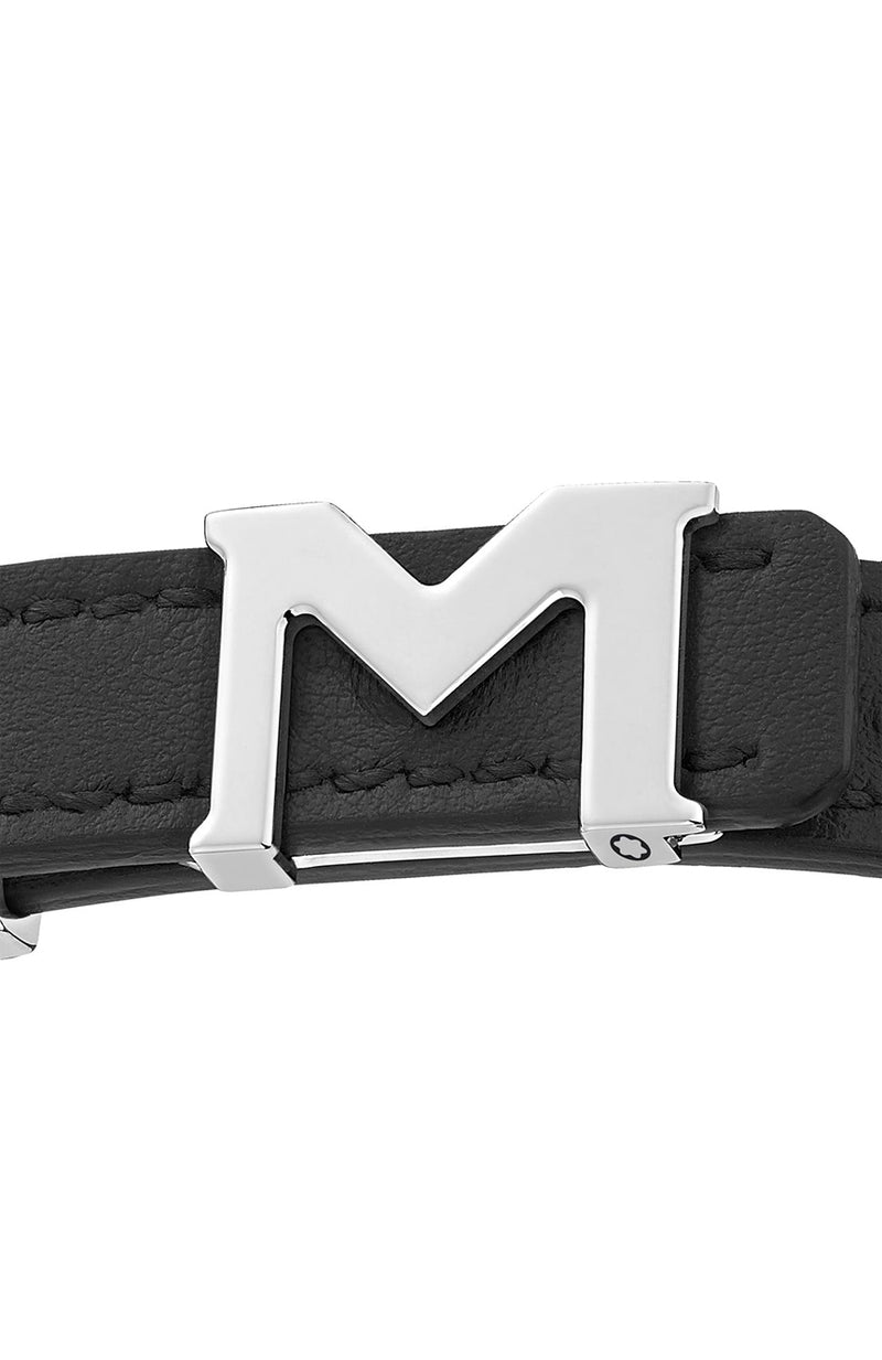 Montblanc | M Logo Bracelet Black