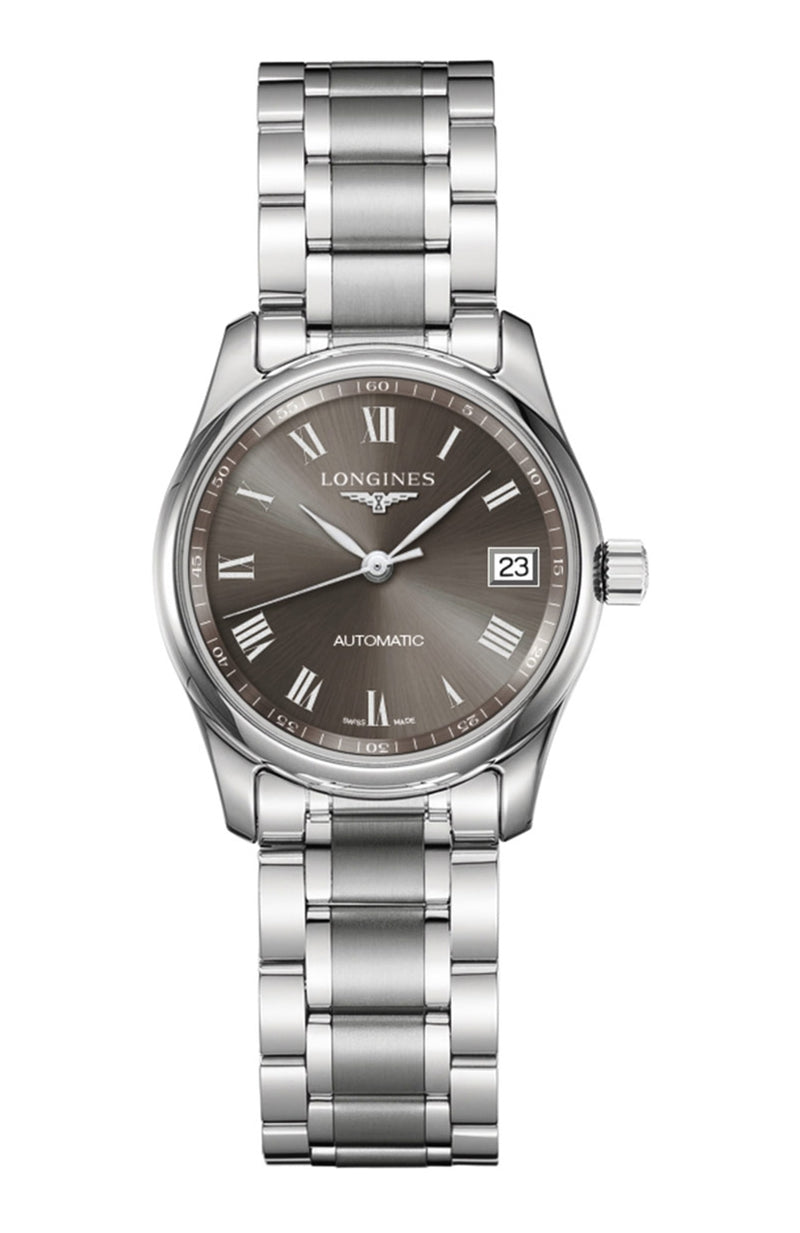 Longines | Women's Master Collection Automatic Grey Dial Watch.