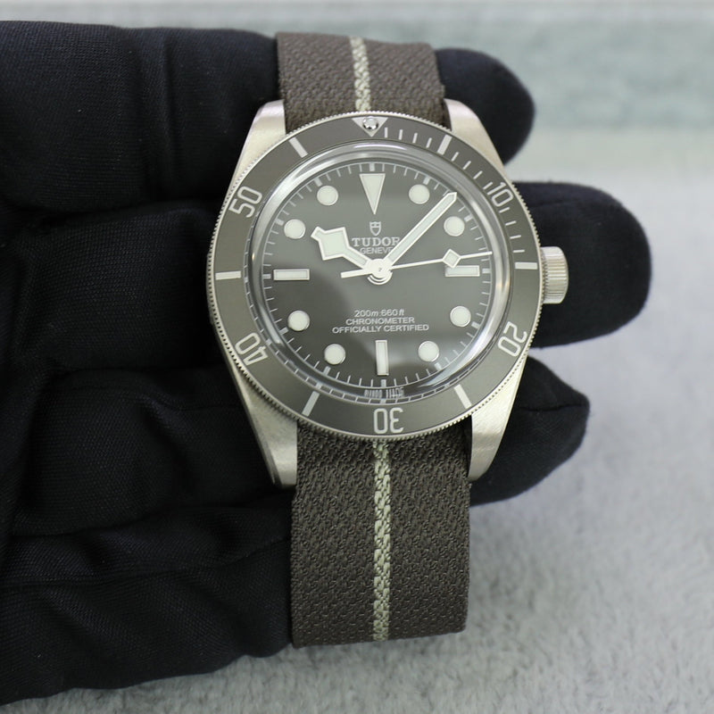 Tudor Black Bay Fifty-Eight 925 Silver – Taupe Grey Dial - Azzam Watches 