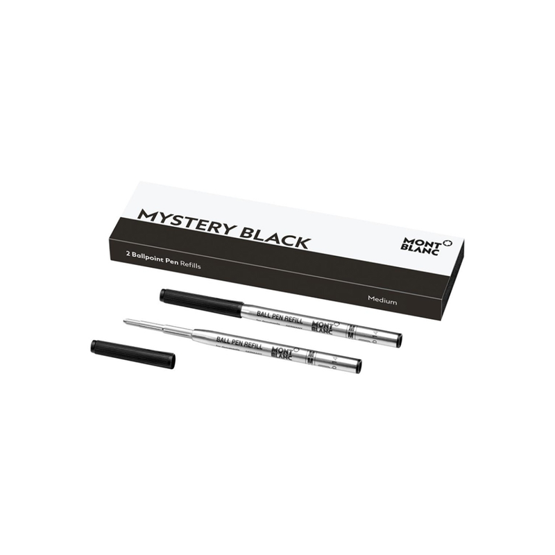 Montblanc | 2 Ballpoint Pen Refill Medium Mystery Black