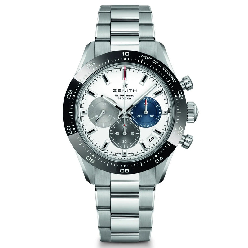 Zenith Chronomaster Sport – White Dial - Azzam Watches 